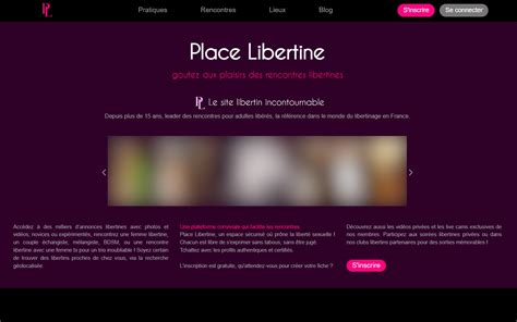 placeliberti e|site échangiste pour de bonnes parties de plaisir